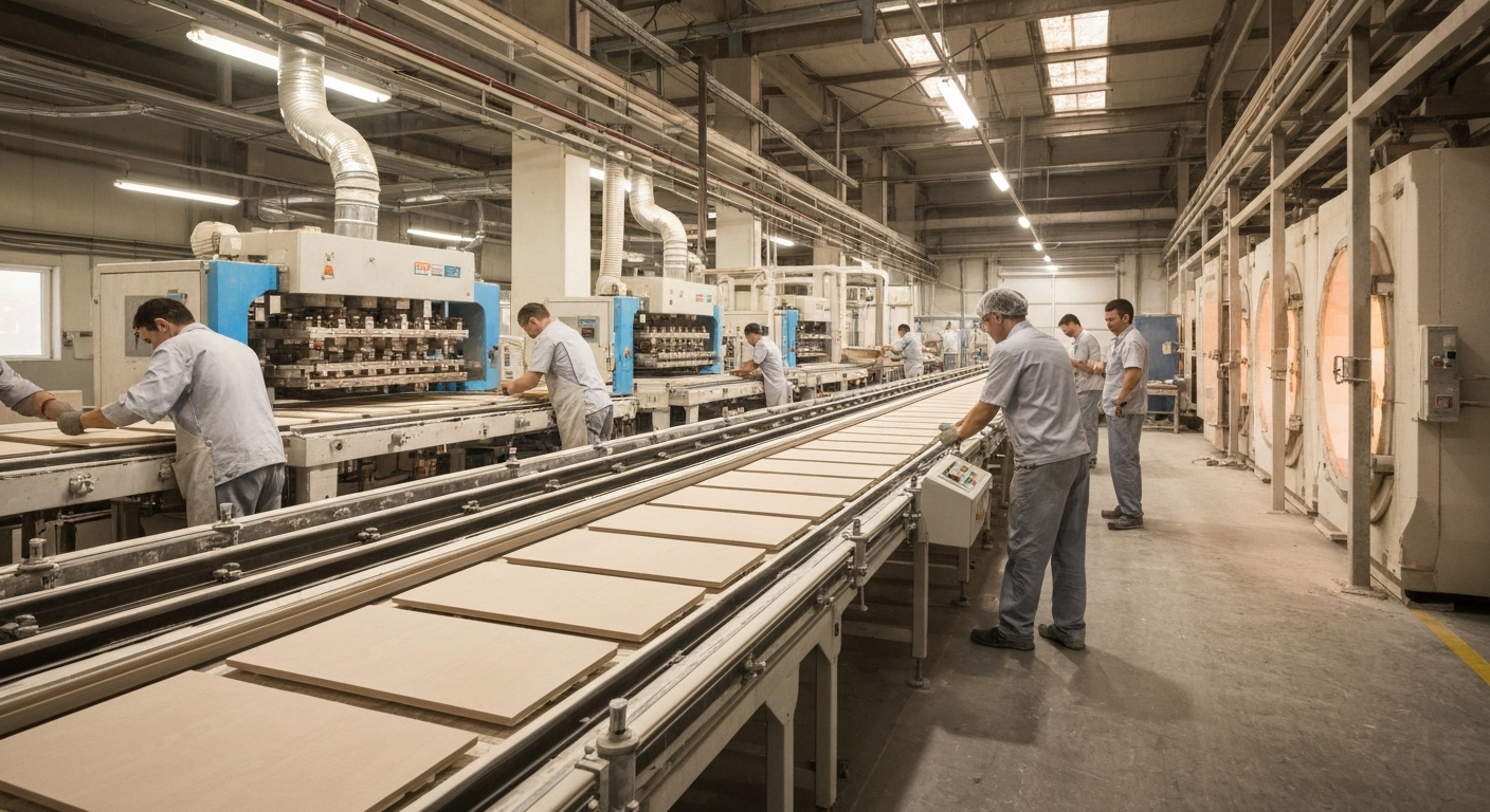 Производство керамогранита: технологии и состав