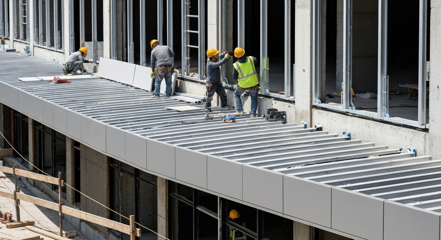 Особенности применения навесных фасадных систем с керамогранитом в различных условиях