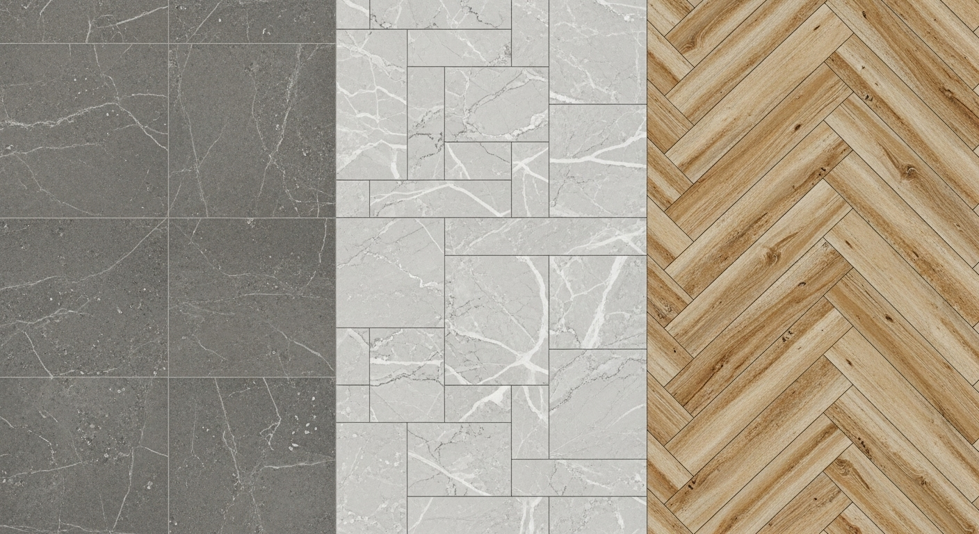 Виды раскладки керамогранита