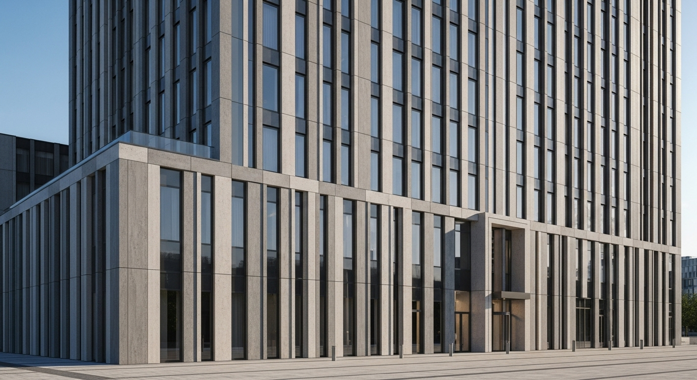 Особенности отделки вентфасадов керамогранитом