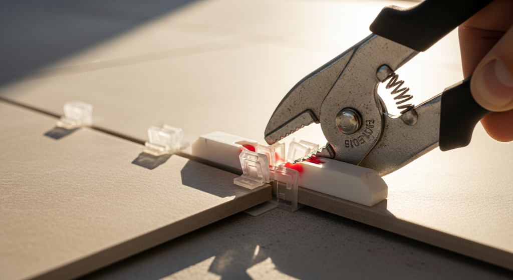 Выравнивание плитки