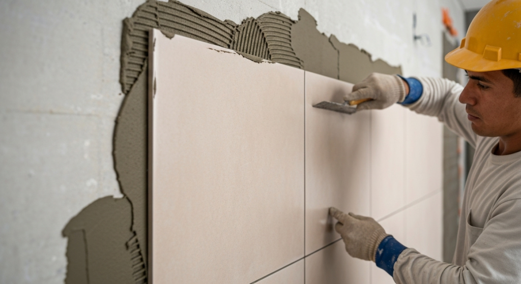 Керамическая плитка монтаж