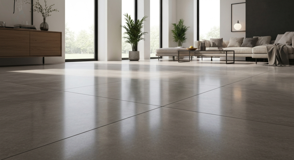 Керамогранит на полу