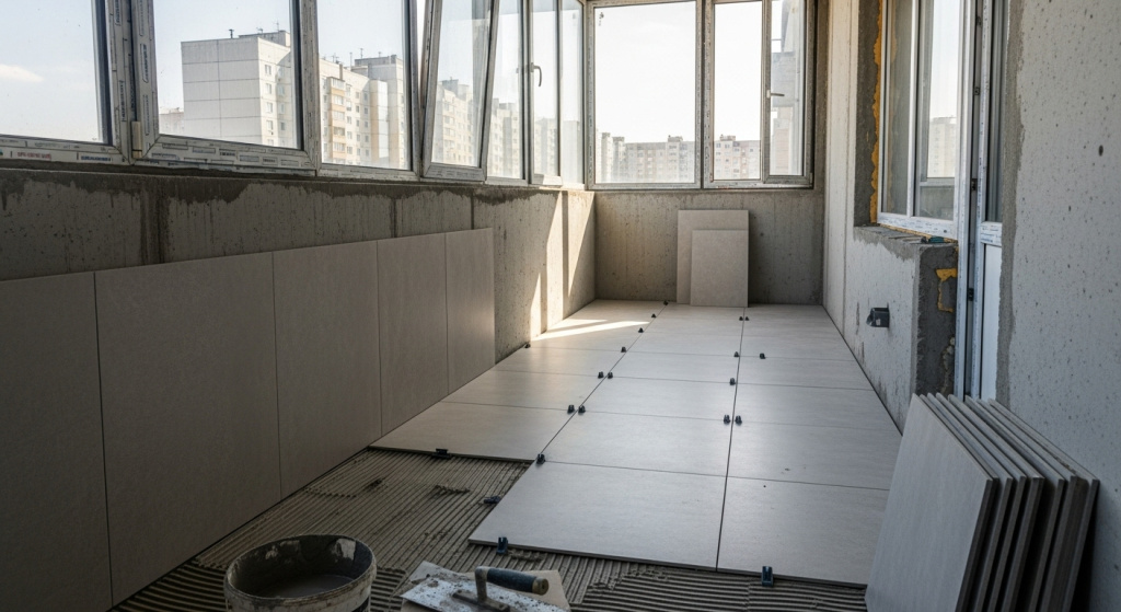 Укладка керамогранита