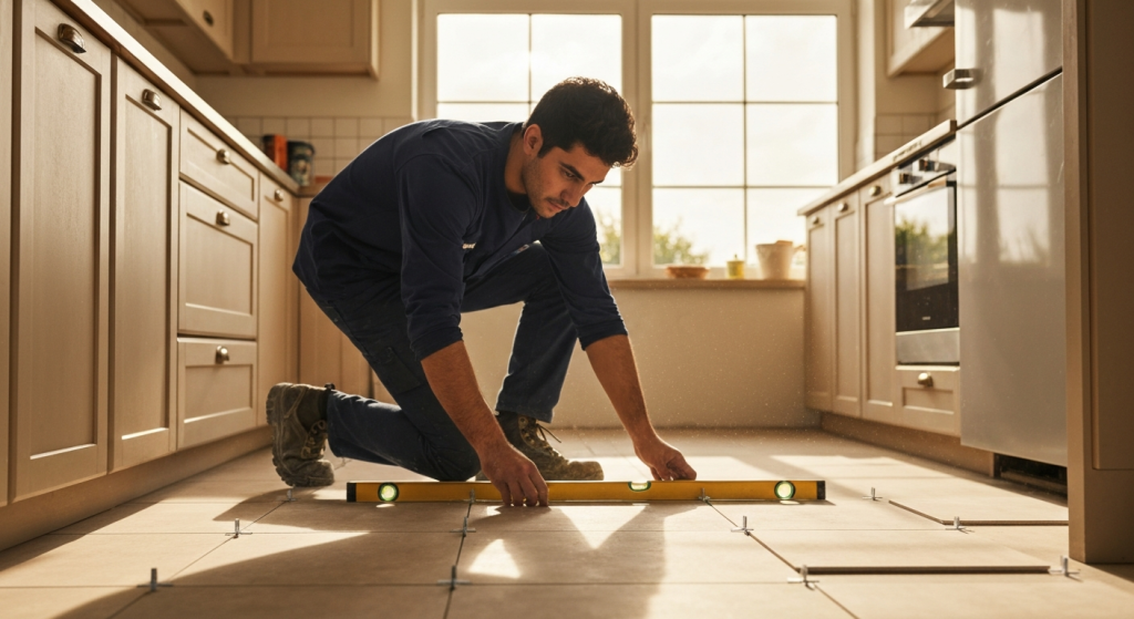 Укладка на пол