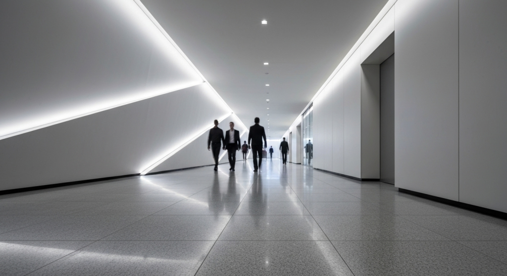 Керамогранит на полу