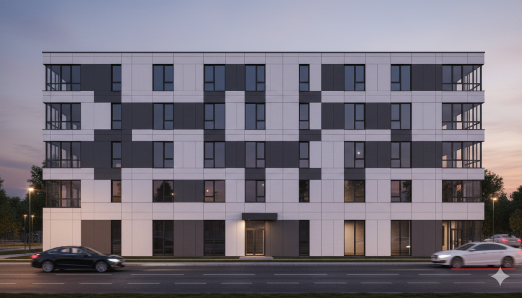 Готовый фасад