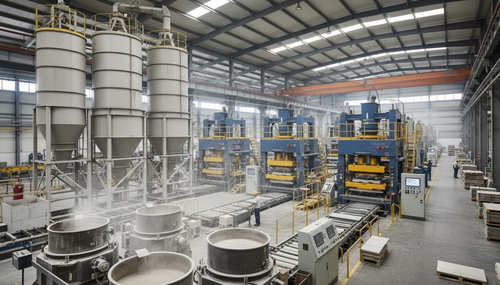 Производство керамогранита