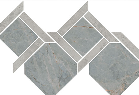 Керамогранит Kerama Marazzi Риальто серый голубой 480х295 Лаппатированная