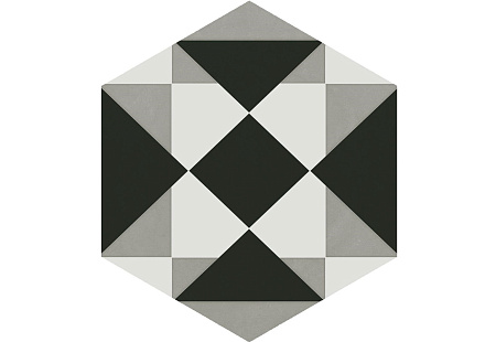 Керамогранит Kerama Marazzi Кальсада черный 120х104х7 матовая мозаичная