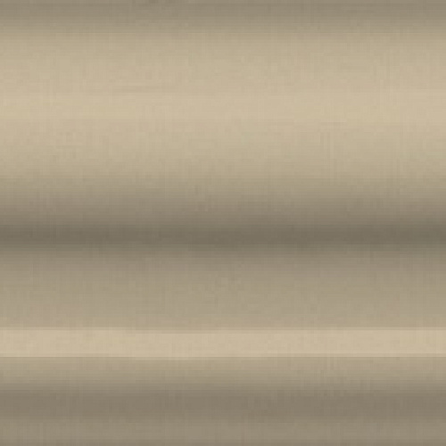 BLD034 Бордюр Багет Клемансо бежевый темный глянцевый 150х30х16