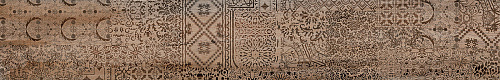 DL510220R Керамогранит Про Вуд бежевый темный декорированный обрезной 1195х200х9