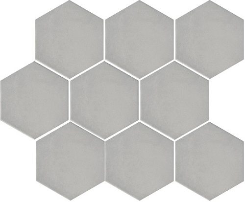 SG1003N Декор мозаичный Тюрен серый матовый из 9 частей 120х104 372х306х7