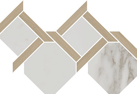 Керамогранит Kerama Marazzi Монте Тиберио Альберони бежевый серый белый 480х295 Натуральная