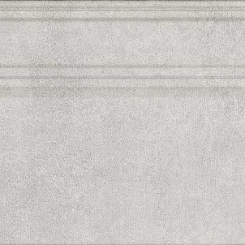 Плинтус Догана серый светлый матовый обрезной 40х20