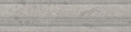 BLB052 Плитка настенная Бордюр Ферони серая матовая 300х200х6,9