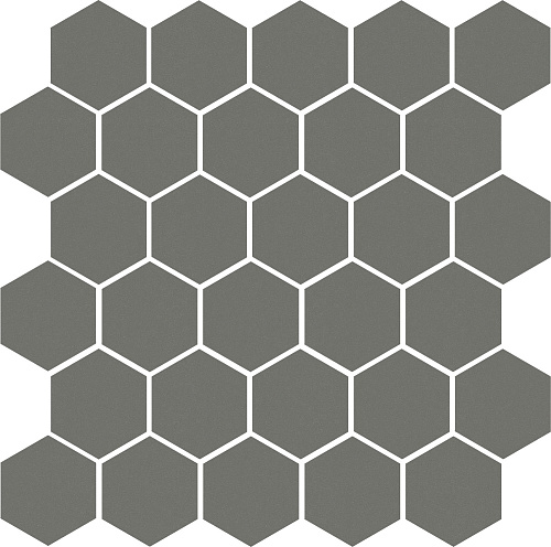 63003 Декор мозаичный Агуста серый натуральный из 30 частей (52х60) 298х297х6,9
