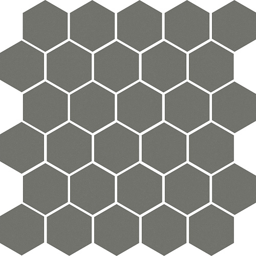 63003 Декор мозаичный Агуста серый натуральный из 30 частей (52х60) 298х297х6,9