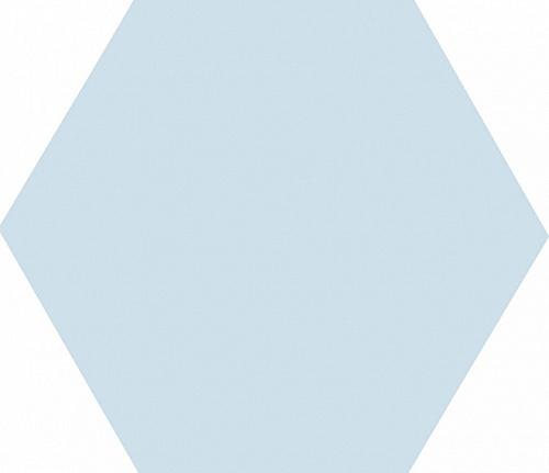 24006 Плитка настенная Декор Аньет голубой матовый 231х200х6,9