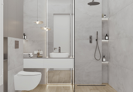 Керамогранит Laparet Керамогранит Onyx Silk Grey