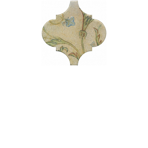 OP\A167\65000 Декор Арабески котто орнамент матовый 65х65х7