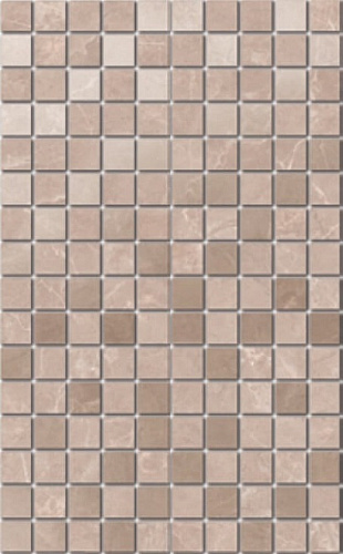 MM6360 Декор Гран Пале бежевый мозаичный глянцевый 400х250х8