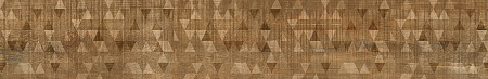 Керамогранит Вуд Эго Декор коричневый 1200x195 структурная