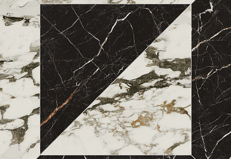 Керамогранит Аллюр Вставка Спире Шлиф 59x59