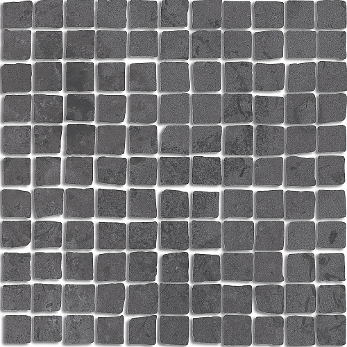 MBS001 Декор Про Лаймстоун Спакко мозаичный серый тёмный матовый 200х200х9