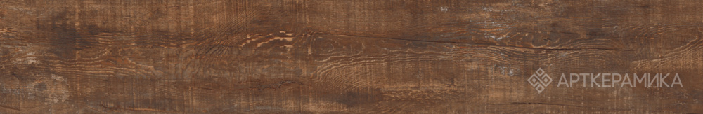 Керамогранит Wood Ego Dark-Brown (Вуд Эго темно-коричневый) 1200x195 SR структурный