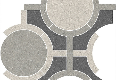 Керамогранит Kerama Marazzi Джиминьяно серый 495х480 Натуральная