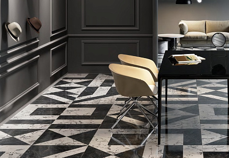 Керамогранит Kerama Marazzi Бьянко Неро