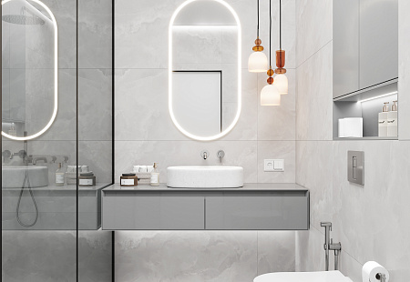 Керамогранит Laparet Керамогранит Onyx Lux Silver