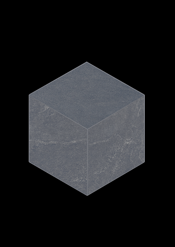 Мозаика LN04/TE04 Cube Luna Black 290x250 неполированная