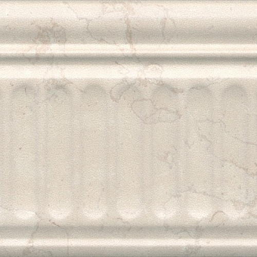 19027\3F Плитка настенная Бордюр Резиденция бежевая структура матовая 500х200х8