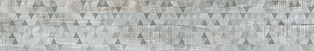Керамогранит Wood Ego Decor Light-Grey (Вуд Эго Декор Светло-серый) 1200x195 SR структурный