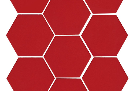 Керамогранит Kerama Marazzi Кальсада красный 372х306х7 матовая мозаичная