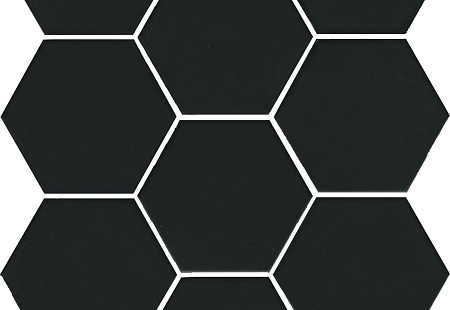 Керамогранит Kerama Marazzi Кальсада черный 372х306х7 матовая мозаичная