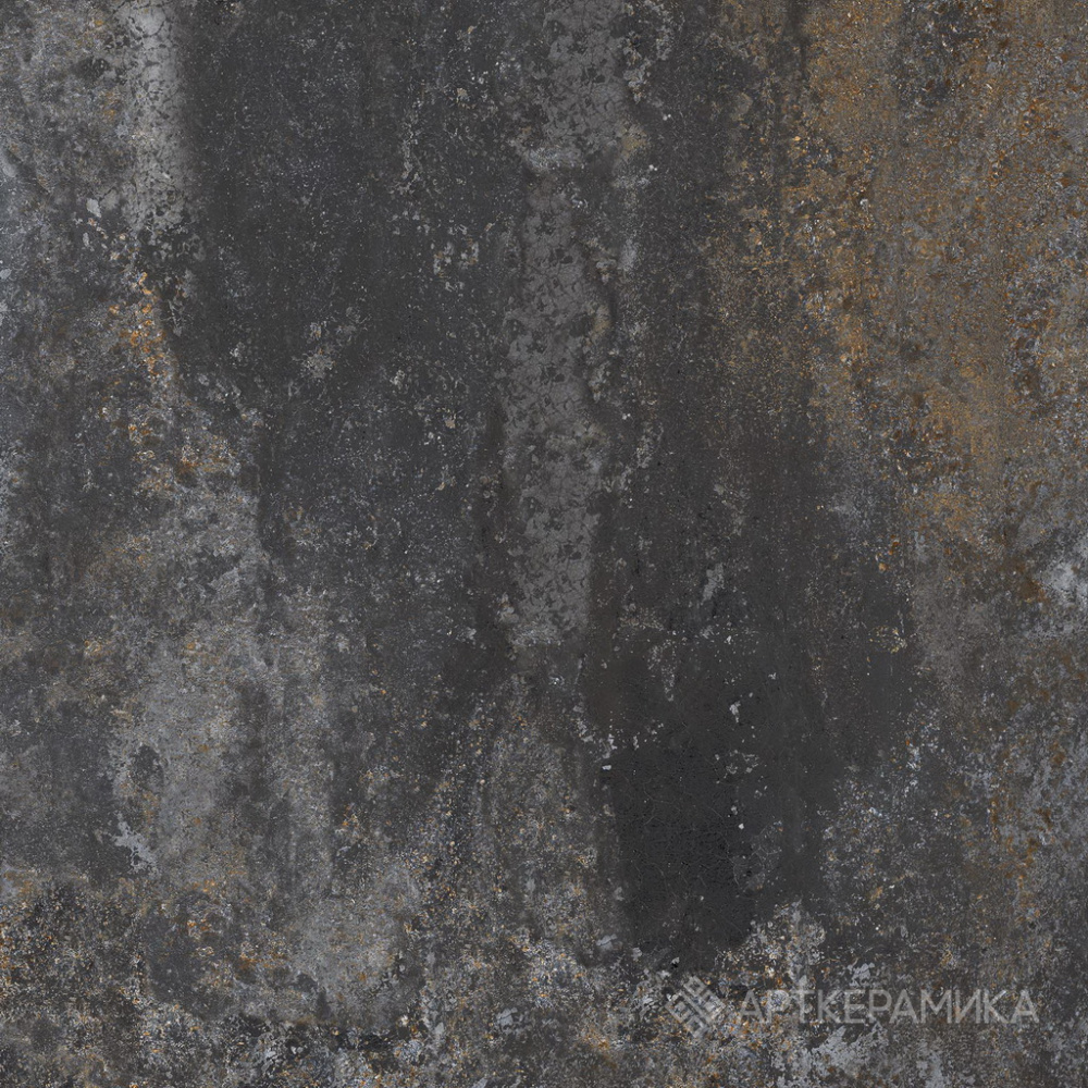Керамогранит IR02 Iron Basalto Dark 600x600 неполированный
