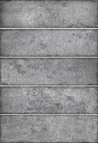 Керамическая плитка Керамин Сабвэй 2 400x275 темно-серая матовая