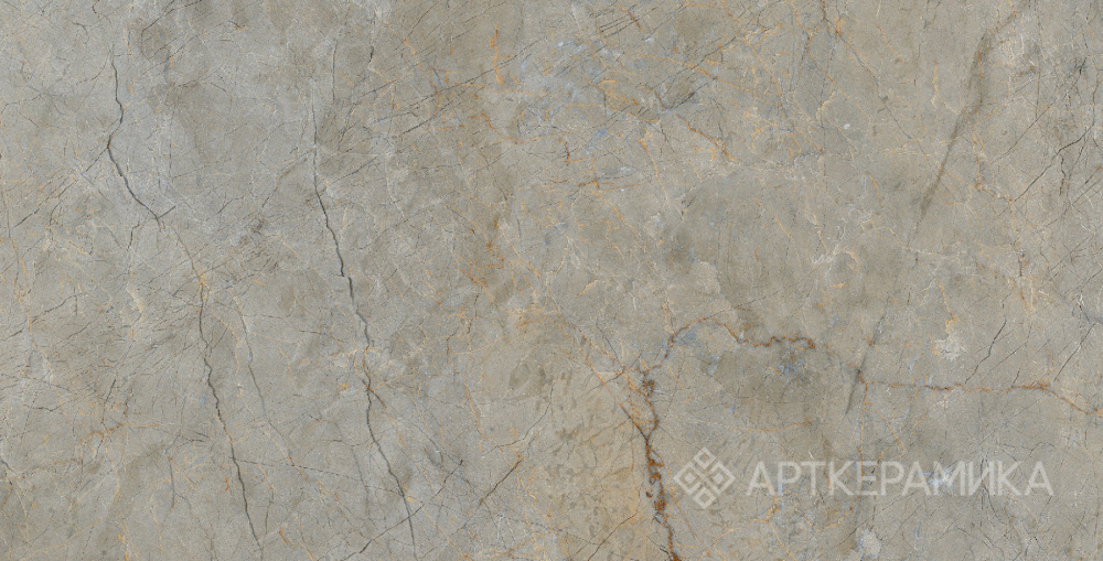 Керамогранит Gresse Керамогранит Petra серый 1200x600 карвинг