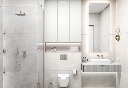 Керамогранит Laparet Керамогранит Onyx Lux Bianco