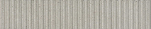 Бордюр Скарпа серый светлый матовый структура 40,2х7,7