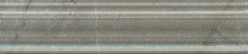 BLE026 Бордюр Кантата серый глянцевый 250х55х18