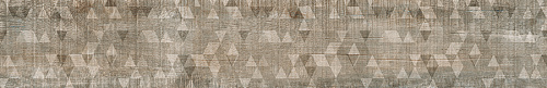 Керамогранит Wood Ego Decor Grey (Вуд Эго Декор серый) 1200x195 LR лаппатированный