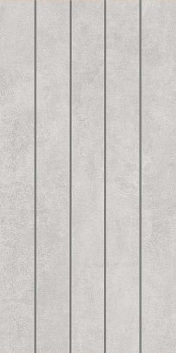 Декор чипсет Догана серый светлый матовый обрезной 40х80