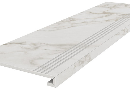 Керамогранит Kerama Marazzi Монте Тиберио серый белый 1191х330 Лаппатированная