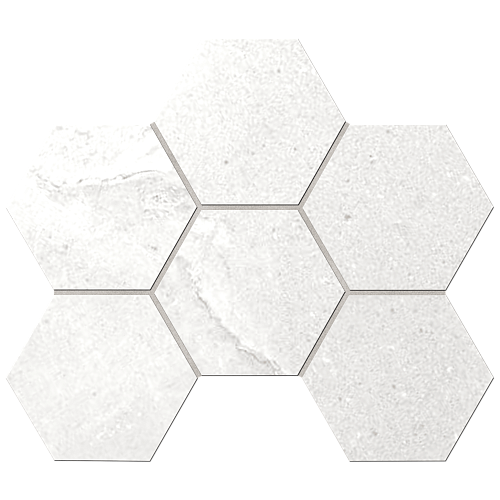 Мозаика KA00 Hexagon Kailas Ivory 285x250 неполированная
