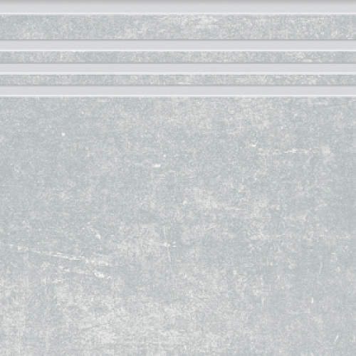 Ступень Stone Cement Light-Grey 1200х300 SR структурный