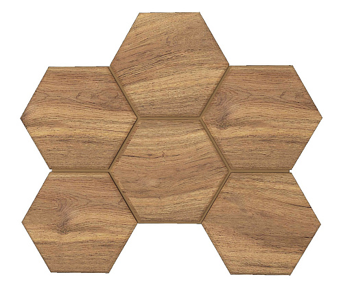 Мозаика SI02 Hexagon Selection Eucalyptus 285x250 неполированная